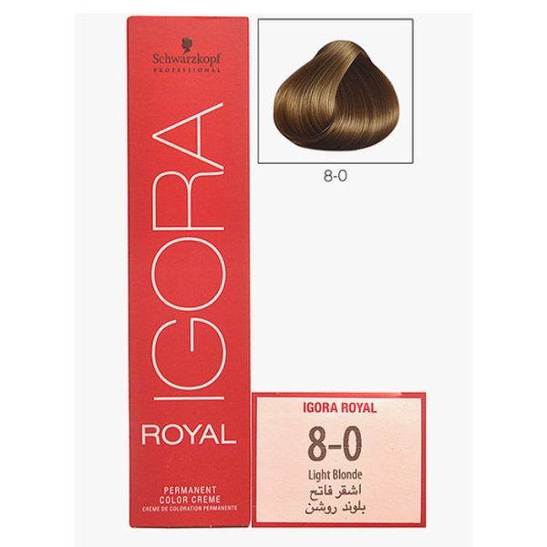 Schwazkopf Igora Royal 8-0 Light Blonde Color