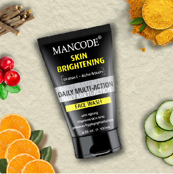 Mancode Skin Brightening Daily Multi Acion Face Wash 2