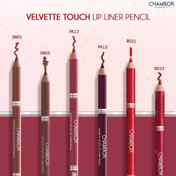 Chambor Velvette Touch Lip Liner Pencil 2