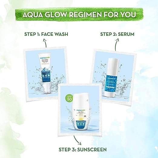 Mamaearth Aqua Glow Hydrating Sunscreen Gel SPF50 6