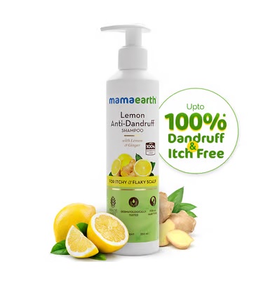 Mamaearth Lemon Anti Dandruff Shampoo