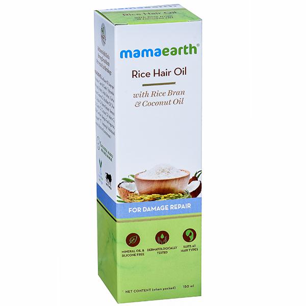 Mamaearth Rice Hair Oil 2