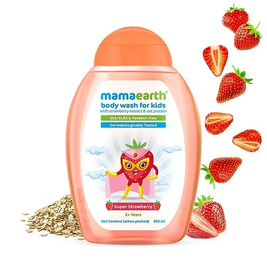 Mamaearth Super Strawberry Body Wash Kids