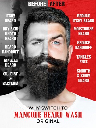 Mancode Original Beard Wash 4