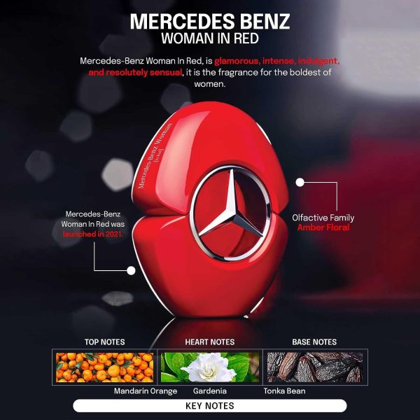 Mercedes Benz Red Women Edp 2