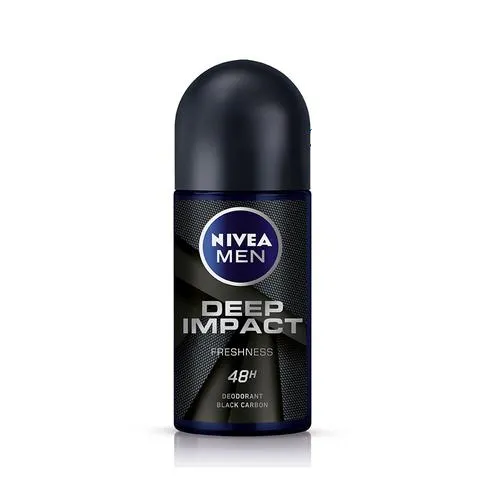 Nivea Deep Impact Black Carbon Men Roll On
