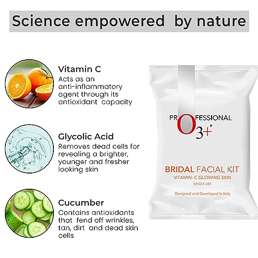 O3+ Bridal Vitamin-c Glowing Skin Facial Kit 5