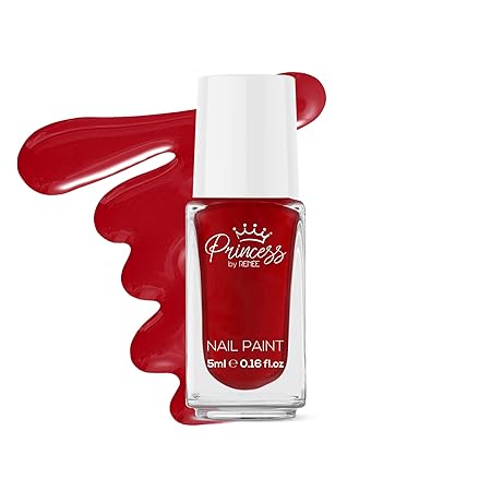 Renee Princess Bubbles Nail Paint (Red Riddle) 2