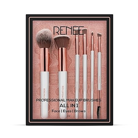 Renee Professional Makeup Brushes All In 1 (6 N Brushes)
