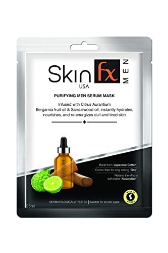 Skin Fx  Purifying Men Serum Mask