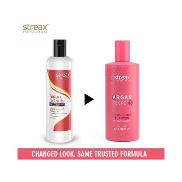 Streax Professional Argan Secrets Colour Protect Shampoo 2
