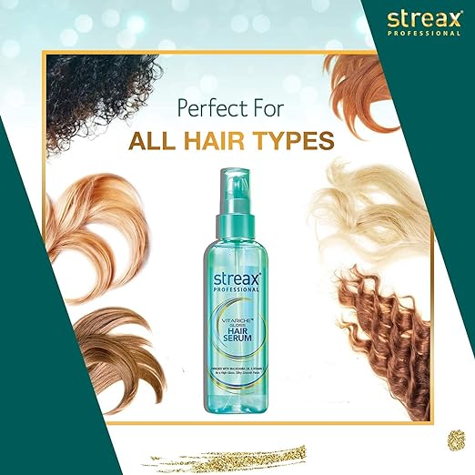 Streax Professional Vitariche Gloss Hair Serum 3