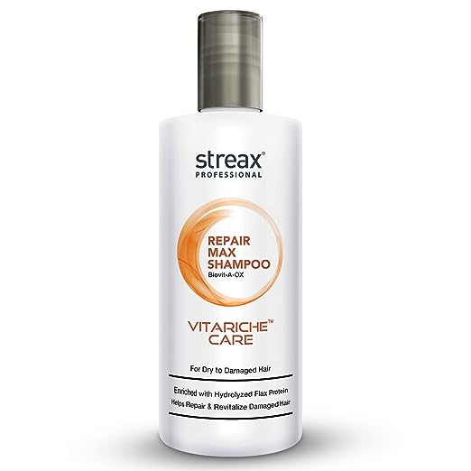 Streax Professional Vitariche Care Repair Max Shampoo