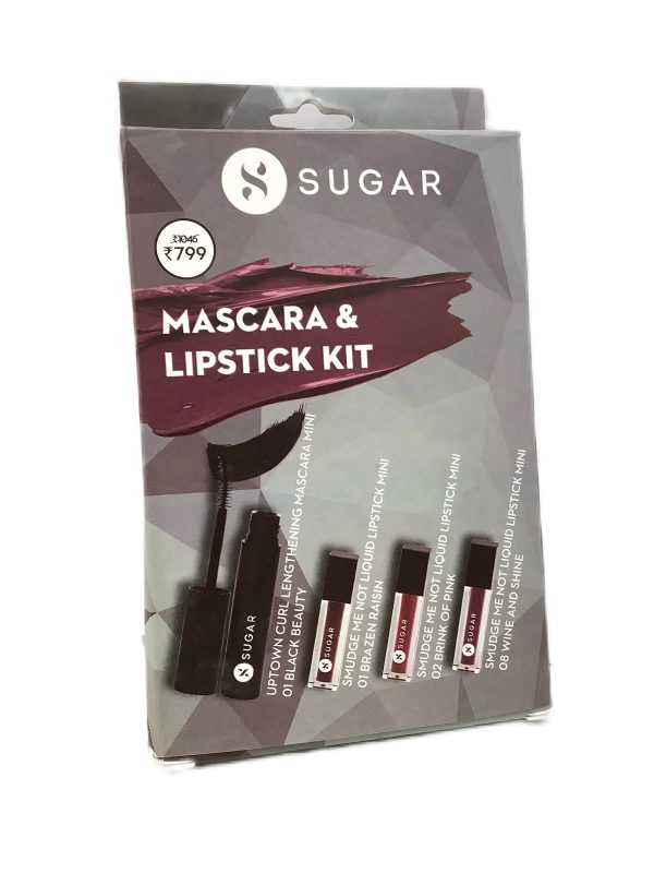 Sugar Mascara & Lipstick Kit 3