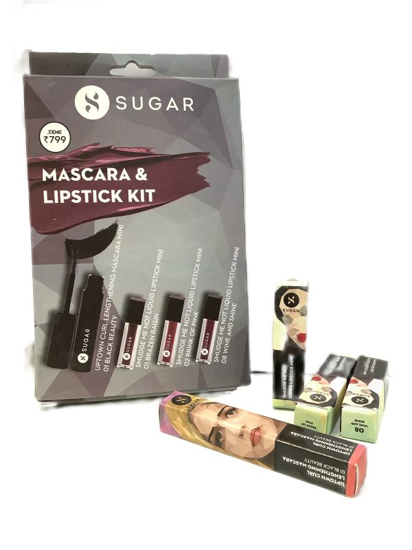 Sugar Mascara & Lipstick Kit 4