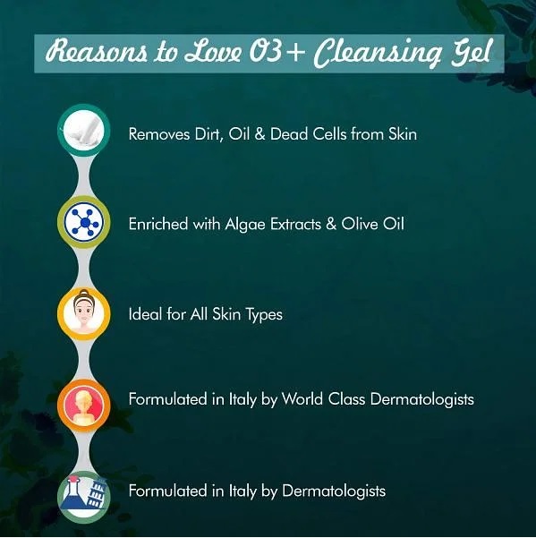 O3+ Seaweed Purifying Cleansing Gel 3