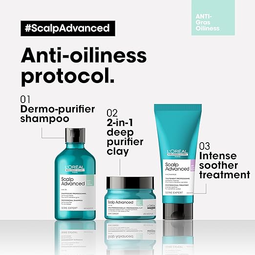 L’Oréal Professionnel Serie Expert Scalp Advanced Anti Gras Oilness Shampoo 5