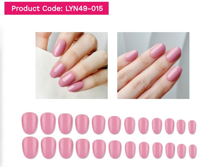 LYN GEL POLISH PRESS ON NAILS LYN49-015 1