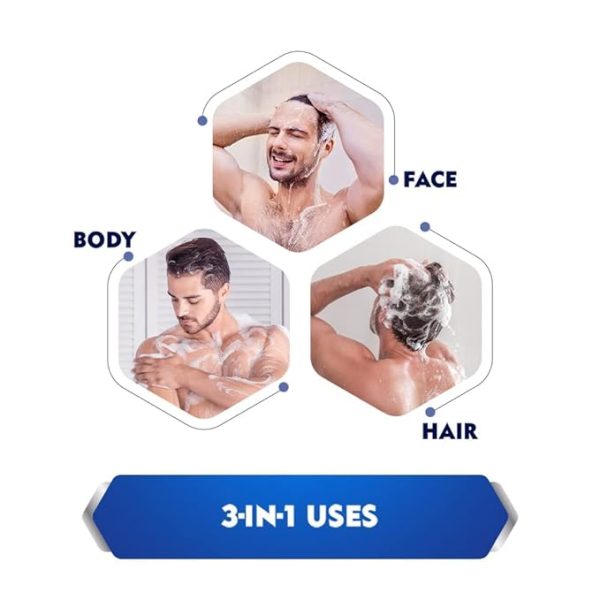 Nivea Pure Impact 3 In 1 Men Shower Gel 2