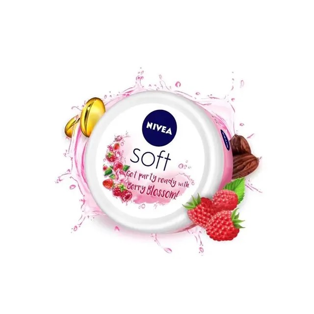 Nivea Soft Berry Blossom Light Moisturiser 3
