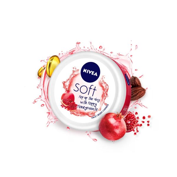 Nivea Soft Peppy Pomegranate Light Moisturiser