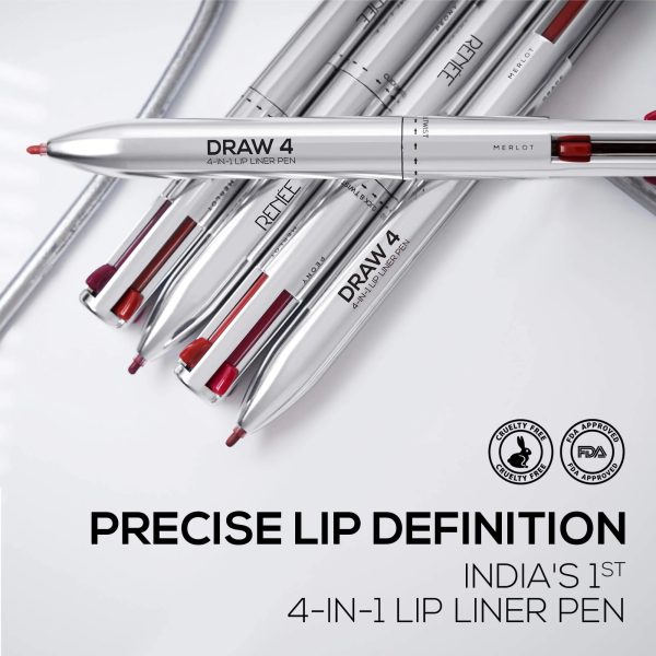 Renee Draw 4 4-IN-1 Lip Liner Pen 2