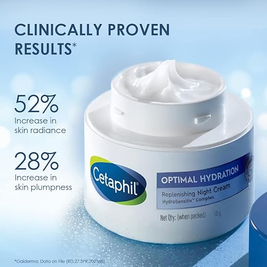 Cetaphil Optimal Hydration Replenishing Night Cream 4