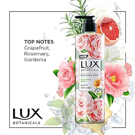 Lux Glowing Skin Gardenia & Honey Body Wash 3