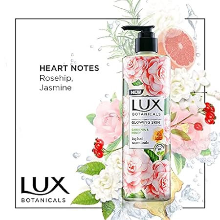 Lux Glowing Skin Gardenia & Honey Body Wash 4