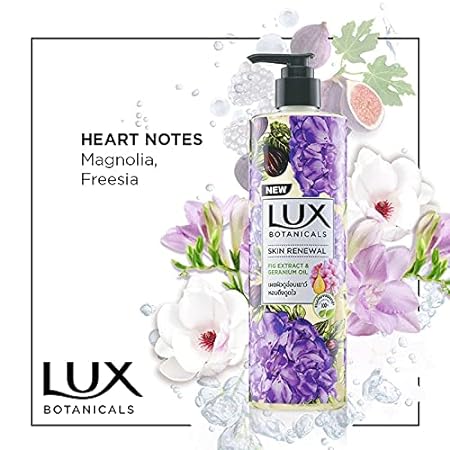 Lux Skin Renewal Fig Extract & Geranium Oil Body Wash 4