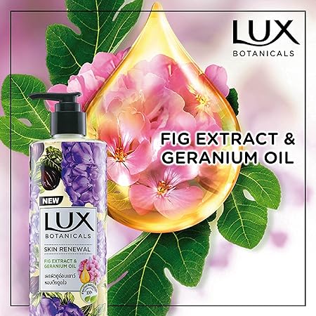Lux Skin Renewal Fig Extract & Geranium Oil Body Wash 6