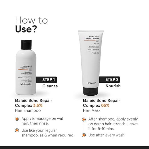 Minimalist Maleic Bond Repair Complex 3.5% Hair Shampoo 5