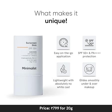 Minimalist Sunscreen Stick Spf 50 2