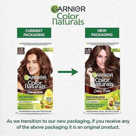 Garnier Color Naturals 5.32 Caramel Brown 2