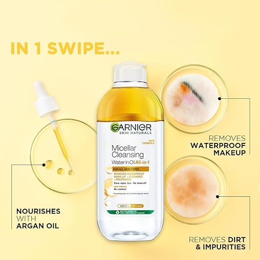 Garnier Micellar Cleansing Water In Oil 4