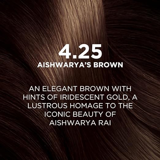 L’Oreal Paris Excellence Crème 4.25 Aishwarya’s Brown 3