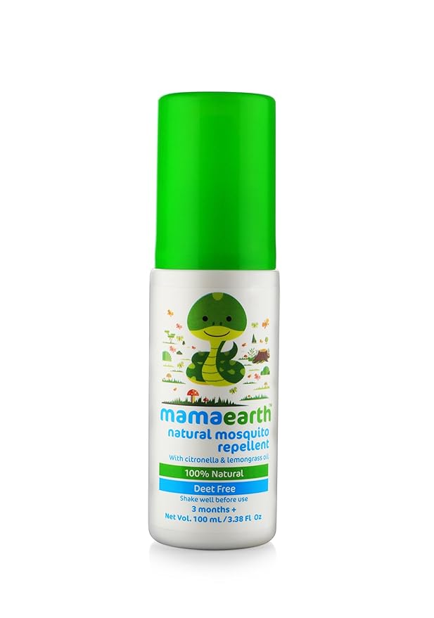 MAMAEARTH NATURAL MOSQUITO REPELLENT SPRAY 100ML 1