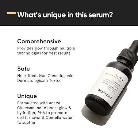 Minimalist Vitamin C 10% Face Serum 3