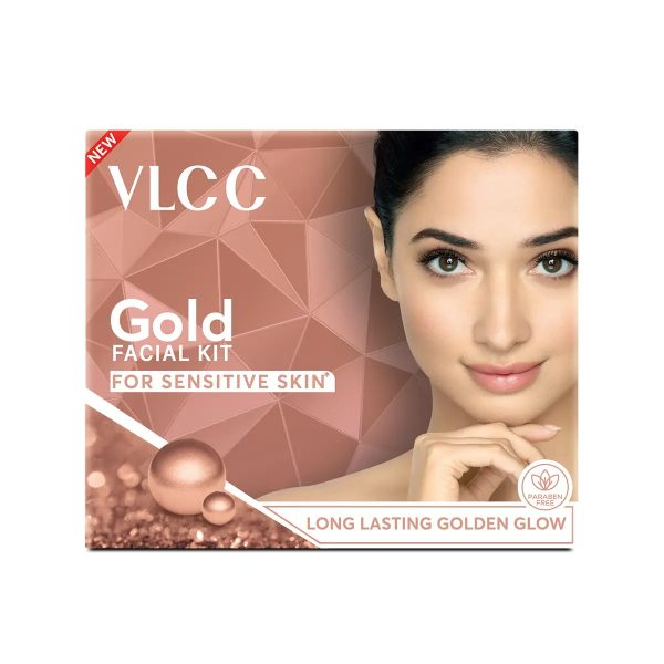 Vlcc Gold Facial Kit Sensitive Skin