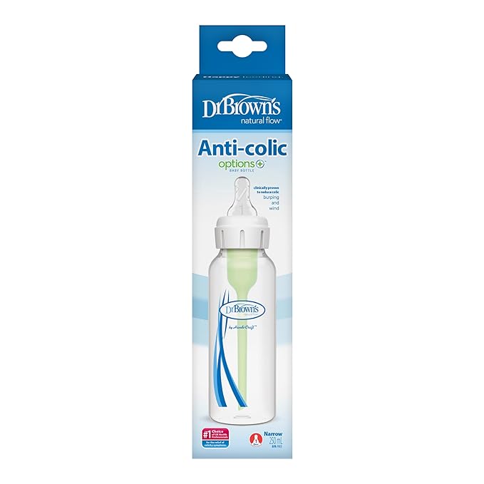 DR.BROWN’S ANTI-COLIC OPTIONS + BABY BOTTLE 250ML (SB81005)