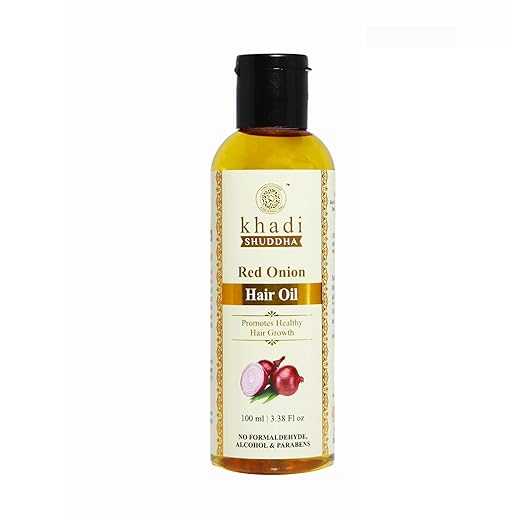 Khadi Shuddha Red Onion Hair Oil 3