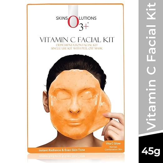 O3+ Vitamin C Facial Kit Single Use Kit With Peel Off Mask 2