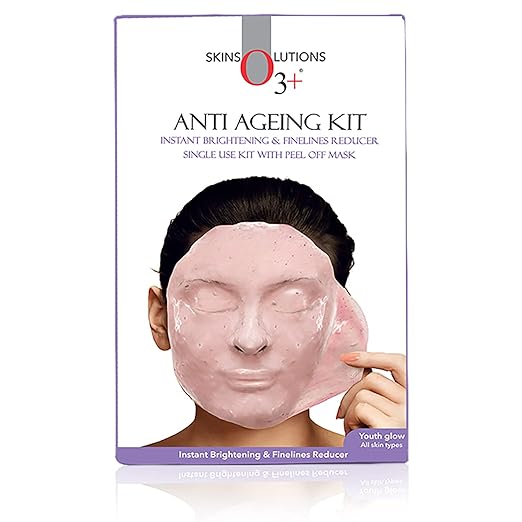 O3+Gold Infusion Facial Kit Single Use Kit With Peel Off Mask 9