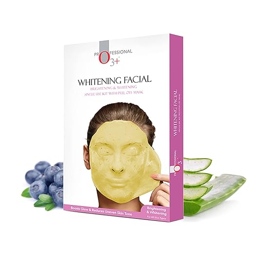 O3+ Whitening Facial Single Use Kit With Peel Off Mask