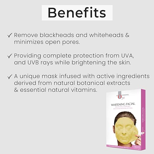 O3+ Whitening Facial Single Use Kit With Peel Off Mask 3