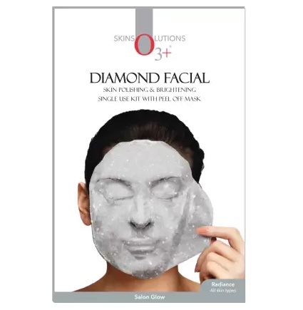 O3+Diamond Facial Single Use Kit With Peel Off Mask