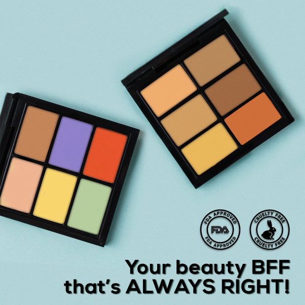 Renee Always Right Conceal & Contour Palette 4