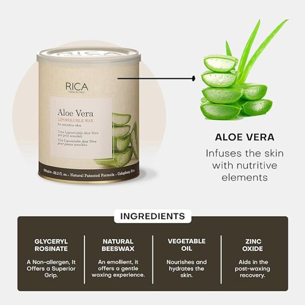Rica Aloe Vera Liposoluble Wax 2