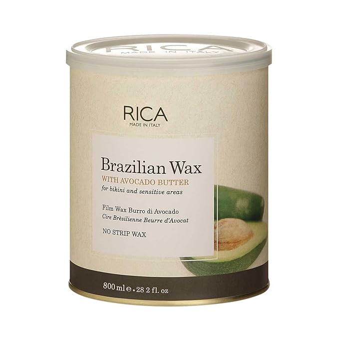 RICA BRAZILIAN WAX WITH AVOCADO BUTTER WAX 800ML