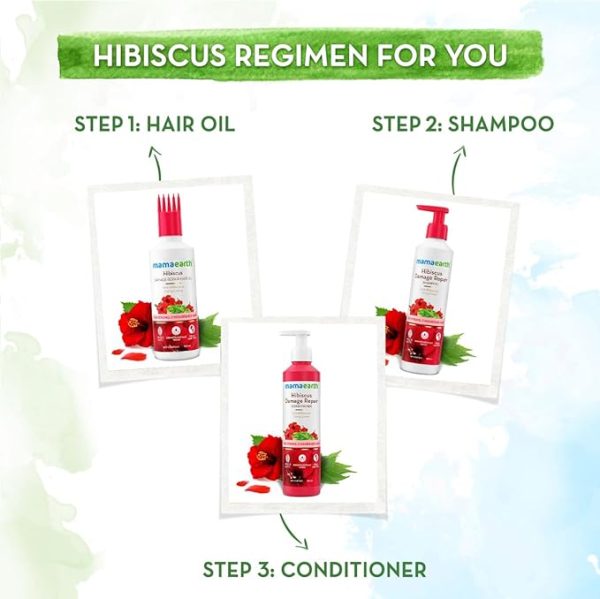 Mamaearth Hibiscus Damage Repair Shampoo 5
